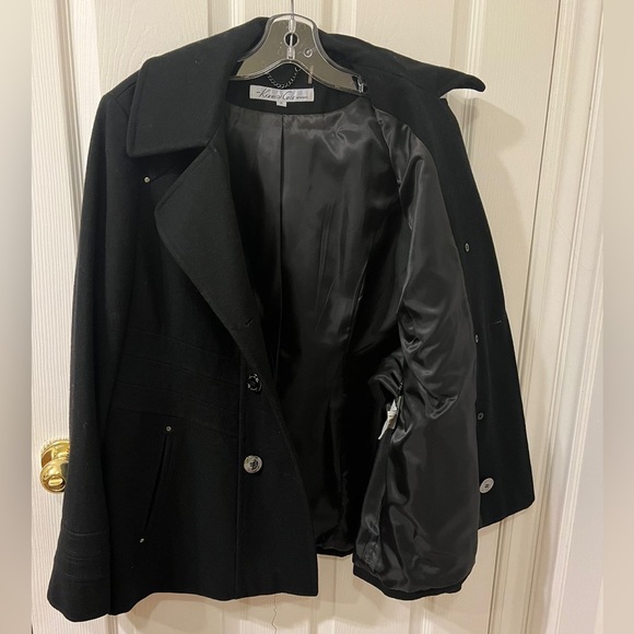 Blazer Jacket  Kennet Cole , size 16 , Black Color - Picture 4 of 5